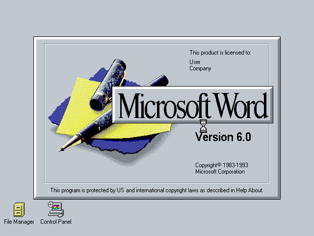 6x-fdaec9fc275df796653d04e07efa1db9-Microsoft Word 6 for Windows - Splash.png