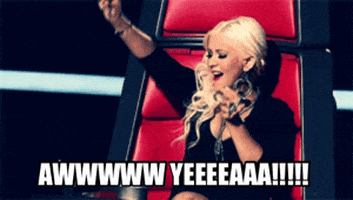 Happy The Voice GIF Happy The Voice GIF
