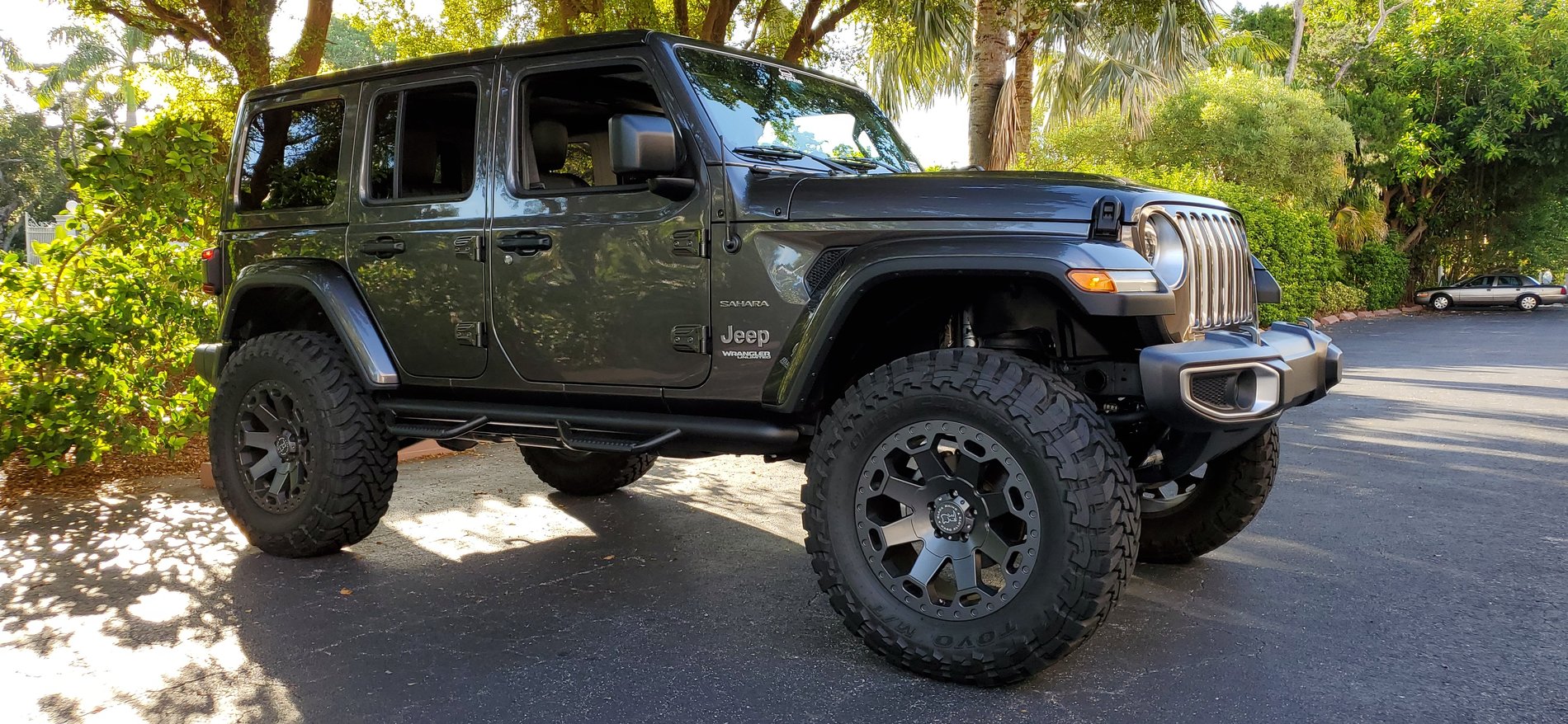 How tall is your Jeep? | 2018+ Jeep Wrangler Forums (JL / JLU) - Rubicon, Sahara, Sport, Unlimited - JLwranglerforums.com How tall is your Jeep? | 2018+ Jeep Wrangler Forums (JL / JLU) - Rubicon, Sahara, Sport, Unlimited - JLwranglerforums.com
