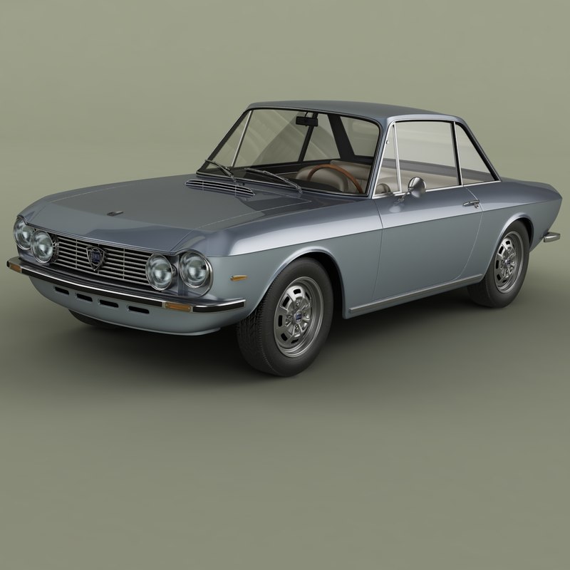 1970 lancia fulvia coupe 3D - TurboSquid 1228190