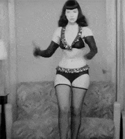pin up bettie page GIF pin up bettie page GIF