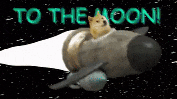 To The Moon Meme GIF by Shibetoshi Nakamoto To The Moon Meme GIF by Shibetoshi Nakamoto