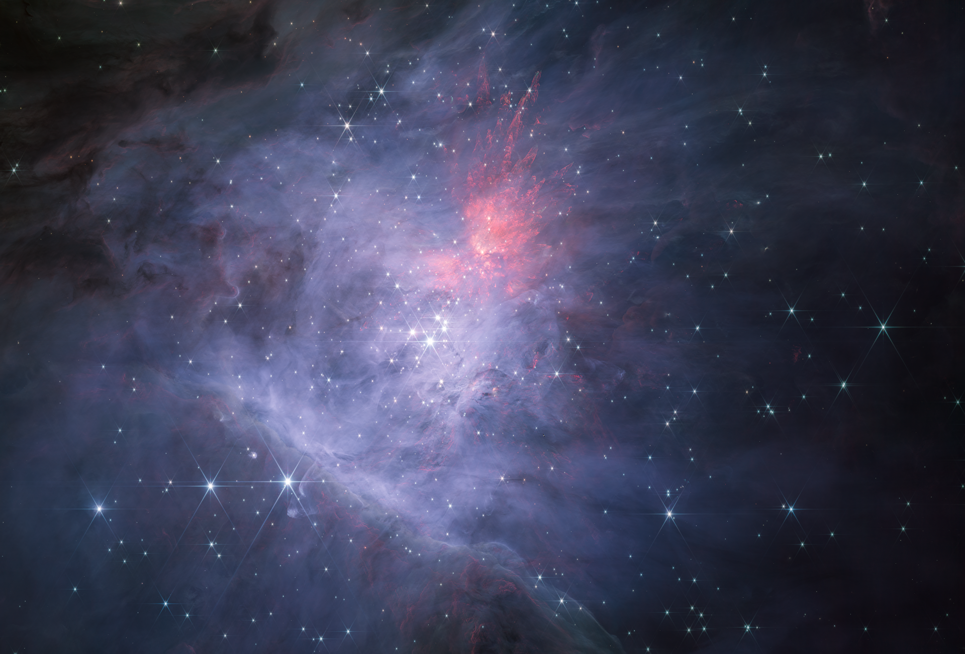 Νεφέλωμα του Ωρίωνα Τηλεσκόπιο James Webb