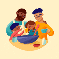 Gay Pride Cooking GIF by INTO ACTION