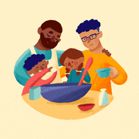 Gay Pride Cooking GIF by INTO ACTION Gay Pride Cooking GIF by INTO ACTION
