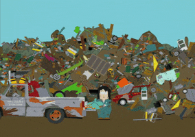 trash dump GIF by South Park 