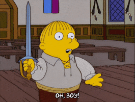 excited ralph wiggum GIF excited ralph wiggum GIF