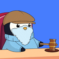 Your Honor Penguin GIF by Pudgy Penguins Your Honor Penguin GIF by Pudgy Penguins