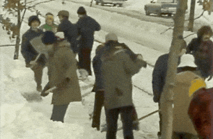 Shoveling New England GIF by GBH Shoveling New England GIF by GBH