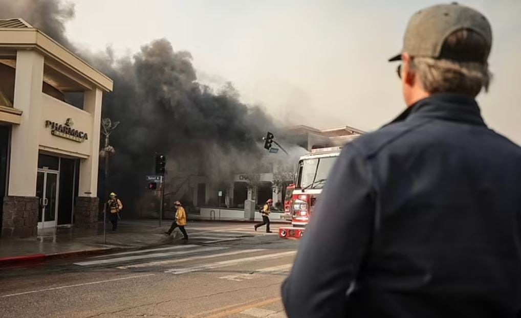 Λος Άντζελες Καλιφόρνια φωτιά φωτιές