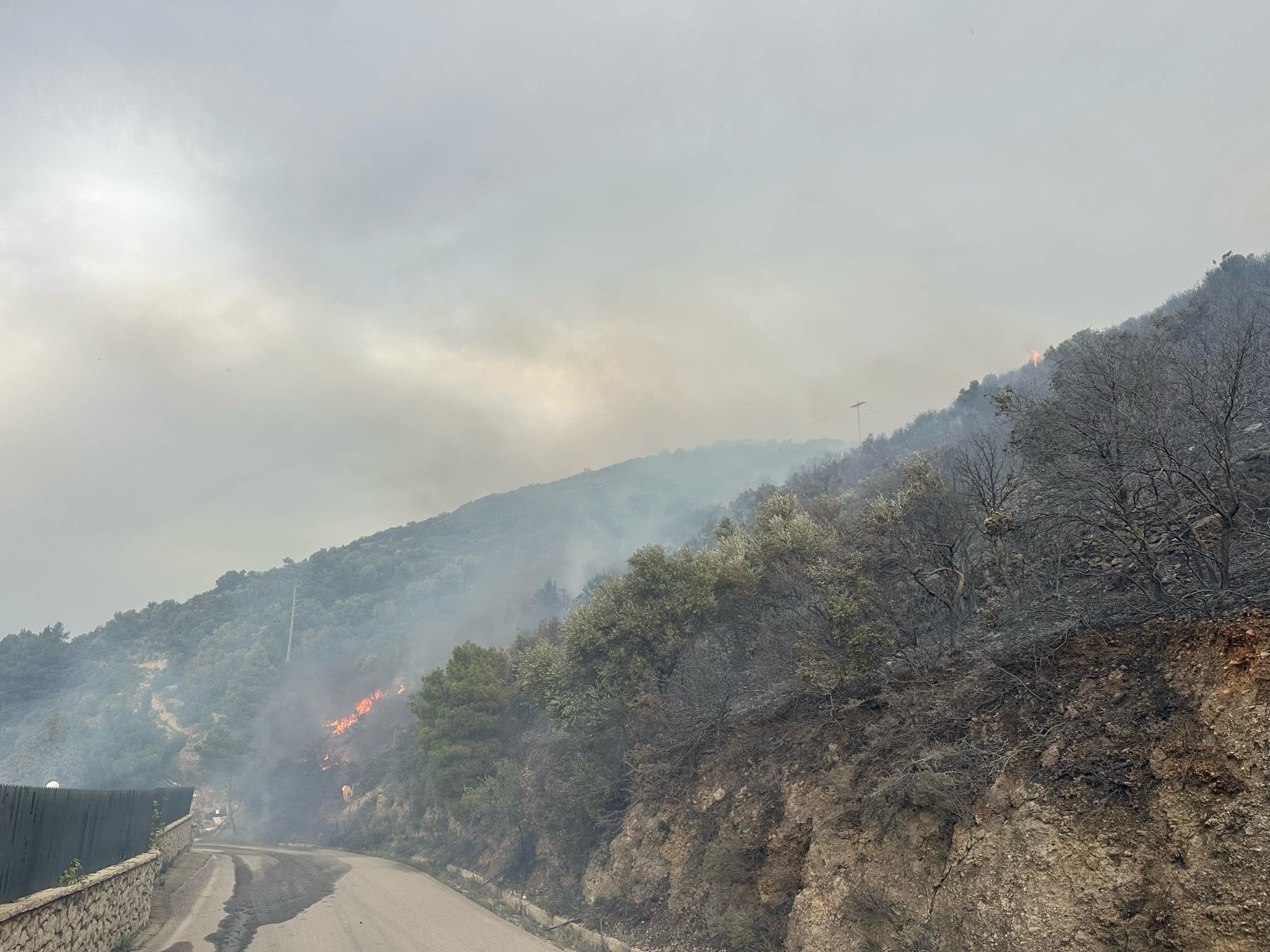 Φωτιά σε δασική έκταση στη Λευκάδα – Ήχησε το 112, εκκενώνεται ο Άγιος Νικήτας
