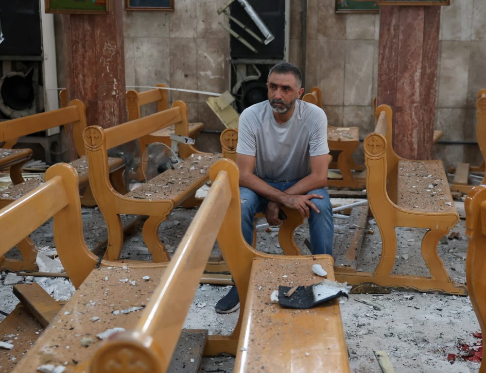 Δαμασκός εκκλησία Αγίου Ηλία επίθεση