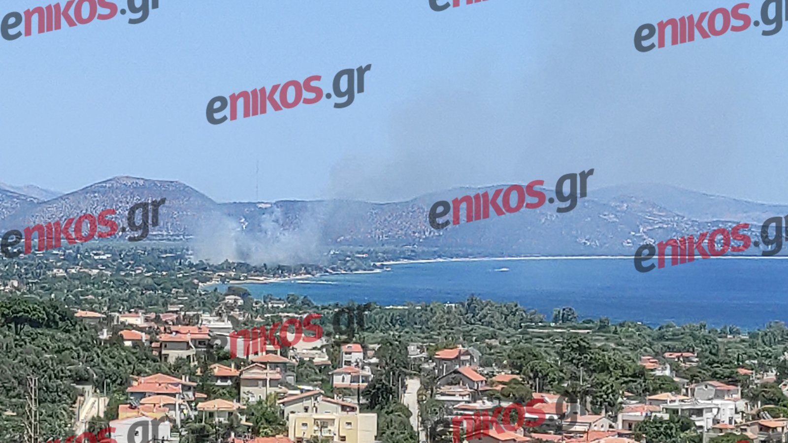Φωτιά στον Μαραθώνα – Μήνυμα από το 112